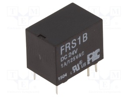 Relay: electromagnetic; SPDT; Ucoil: 24VDC; 1A/125VAC; 1A/30VDC