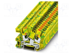 Splice terminal: rail; PA; L: 48.5mm; terminals: 2; W: 8.2mm; H: 66mm