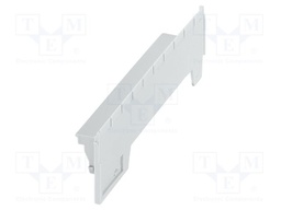 Cover; grey; UL94V-0; ME-IO 18,8; PA; X: 20.94mm; Y: 114.1mm