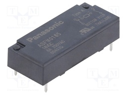 Relay: miniature; NC + NO; Ucoil: 18VDC; 4A/250VAC; 4A/30VDC; 6A