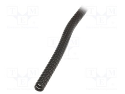 Protective tube; ØBundle : 14mm; polypropylene; black; L: 1m