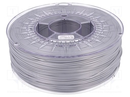 Filament: ABS+; 1.75mm; aluminium; Printing temp: 230÷240°C; 1kg