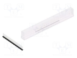 Connector: pin strips; pin header; male; PIN: 24; 2mm; SMT; 1x24