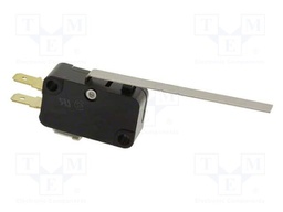 Microswitch SNAP ACTION; with lever; SPDT; 15A/250VAC; ON-(ON)
