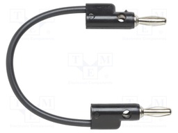 Test lead; 60VDC; 30VAC; 15A; Len: 0.102m; black; Series: B