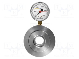 Meter: force; analogue; 0÷25kN; Resol: 1000N; 1.95%; Unit: kN; M6 x2
