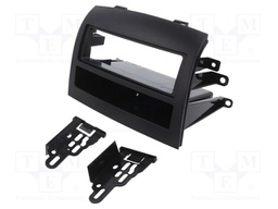 Radio mounting frame; Toyota; 1 DIN; black