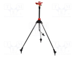Tripod sprinkler; ABS,aluminium; impulse; Size: 1/2"