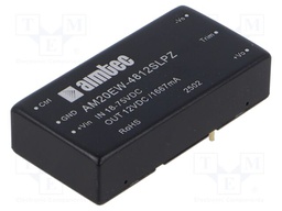 Converter: DC/DC; Protection: short circuit protection SCP