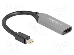 Adapter; HDMI socket,mini DisplayPort plug; DisplayPort 1.4