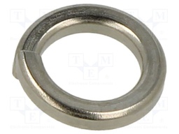 Washer; spring; M6; D=9.9mm; h=1.6mm; acid resistant steel A4