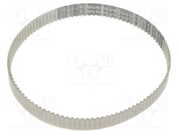 Timing belt; T2.5; W: 8mm; H: 1.3mm; Lw: 265mm; Tooth height: 0.7mm