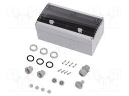 Enclosure: for modular components; IP66; No.of mod: 13