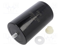 Capacitor: electrolytic; 8200uF; 450VDC; ±-20%; M5; 2000h; -25÷85°C