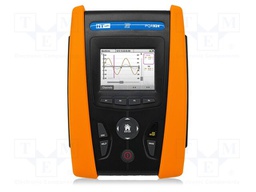 Meter: power quality analyser; touch screen,LCD 3,5"; IN: 9