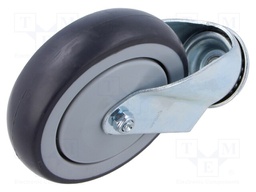 Transport wheel; Ø: 125mm; W: 27mm; H: 157mm; torsional; 120kg