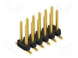 Connector: pin strips; pin header; male; PIN: 12; 2mm; SMT; 2x6; 100V