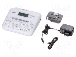 Label printer; Keypad: QWERTY; Interface: USB; 20mm/s