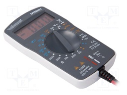 Digital multimeter; LCD 3,5 digit (1999); VAC: 0÷200V,500V