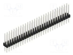 Connector: pin strips; pin header; male; PIN: 56; 2.54mm; THT; 2x28