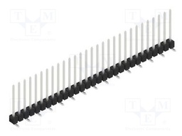 Connector: pin strips; pin header; male; PIN: 29; 2.54mm; SMT; 1x29
