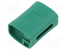 Gel cable joint; IP68; Y: 52mm; X: 38mm; Z: 26mm; Body: green