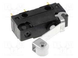 Microswitch SNAP ACTION; with lever (with roller); SPDT; Pos: 2