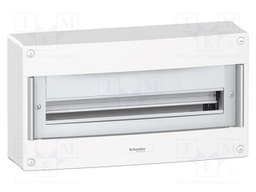 Enclosure: for modular components; IP40; No.of mod: 24; IK09