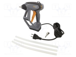 Hot melt glue gun; Ø: 11mm; Effic: 35g/min; 400W; 40÷230°C
