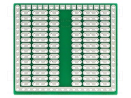 Board: universal; single sided,prototyping; W: 42.54mm; L: 46.99mm