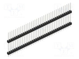 Connector: pin strips; pin header; male; PIN: 36; 2.54mm; THT; 1x36