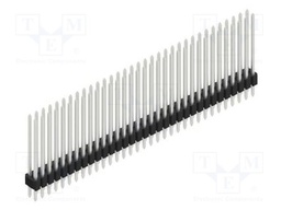 Connector: pin strips; pin header; male; PIN: 66; 1.27mm; THT; 2x33