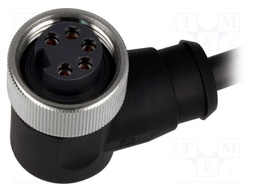 Plug; 7/8"; 10m; female; PIN: 5; angled 90°; with lead; TPU