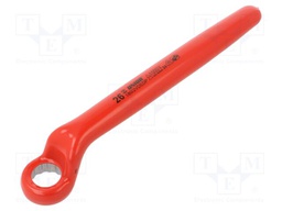 Wrench; insulated,single sided,box,bent; 26mm; 180/2VDEDP