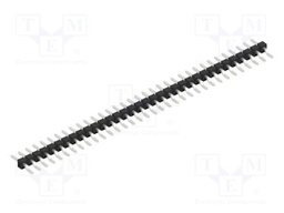 Connector: pin strips; pin header; male; PIN: 34; 2.54mm; SMT; 1x34