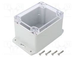 Enclosure: multipurpose; X: 90mm; Y: 115mm; Z: 80mm; polycarbonate