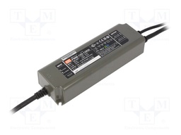 Power supply: switched-mode; for LED strips; 120W; 12VDC; 10A
