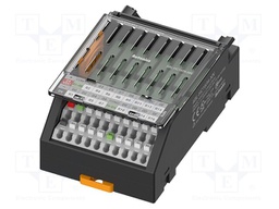 Relay: electromagnetic; max.250VAC; 62x101.7x43mm; 2A; IP20; Ch: 16