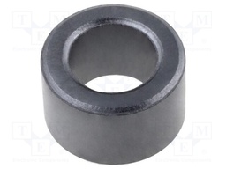 Ferrite: toroidal; L: 6.2mm; Øint: 6mm; Øout: 10mm; Core mat: K5B; 25Ω