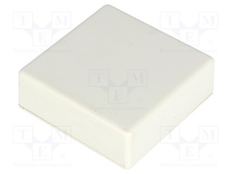 Enclosure: multipurpose; X: 44mm; Y: 44mm; Z: 15mm; ABS; grey