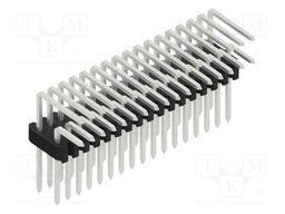 Connector: pin strips; pin header; male; PIN: 34; 1.27mm; THT; 2x17