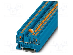 Splice terminal: rail; 20A; 500V; push-in; PA; 0.2÷6mm2; W: 6.2mm