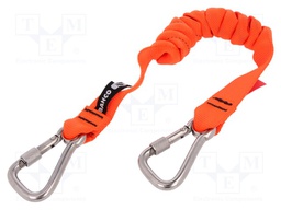 Lanyard; to work at altitude; 1m; Load: max.12kg