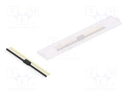 Connector: pin strips; pin header; male; PIN: 32; 2mm; SMT; 1x32