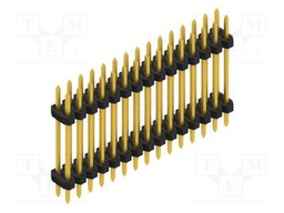 Connector: pin strips; pin header; male; PIN: 30; 2mm; THT; 2x15