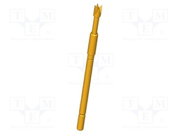 Test needle; Operational spring compression: 4mm; 5A; Ø: 1.8mm