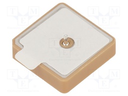 Antenna; BEIDOU,Galileo,GNSS,GPS,IRNSS,QZSS; 2.1dBi; SMD; 50Ω