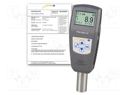 Meter: hardness; 0÷100 Shore A; USB mini; Measurement memory: 500