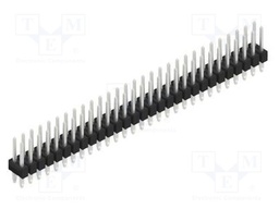 Connector: pin strips; pin header; male; PIN: 58; 2.54mm; THT; 2x29