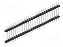 Connector: pin strips; pin header; male; PIN: 29; 2mm; THT; 1x29